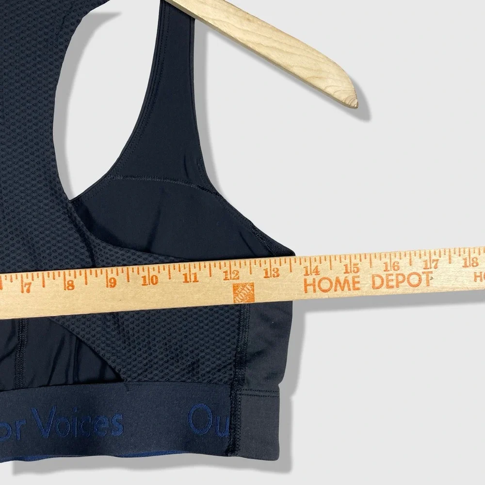 Outdoor Voices Sports Bra Womens Small Black Athleisure‎ Activewear 294768